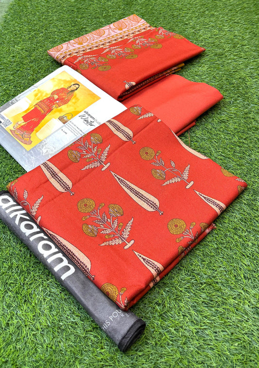 Alkaram | Printed Khaddar | 3-Piece |