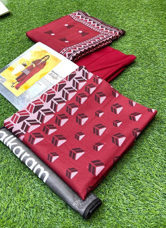 Alkaram | Printed Khaddar | 3-Piece |