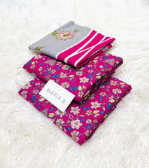 Maria.B Khaddar Luxury Print 3pc (AJ-1018)