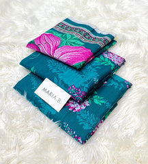 Maria.B Khaddar Luxury Print 3pc (AJ-1011)