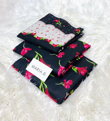 Maria.B Khaddar Luxury Print 3pc (AJ-1024)