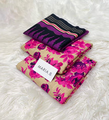 Maria.B Khaddar Luxury Print 3pc (AJ-1023)