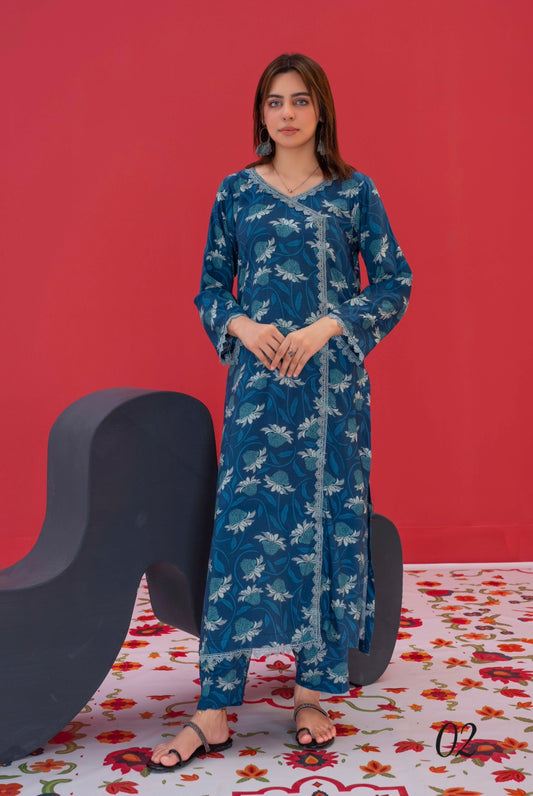 Waniya Gold | 2-PC | Linen
