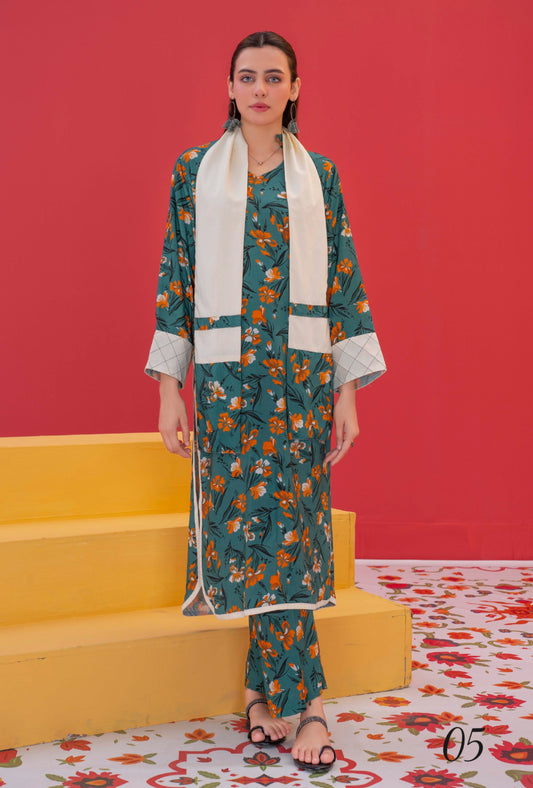 Waniya Gold | 2-PC | Linen