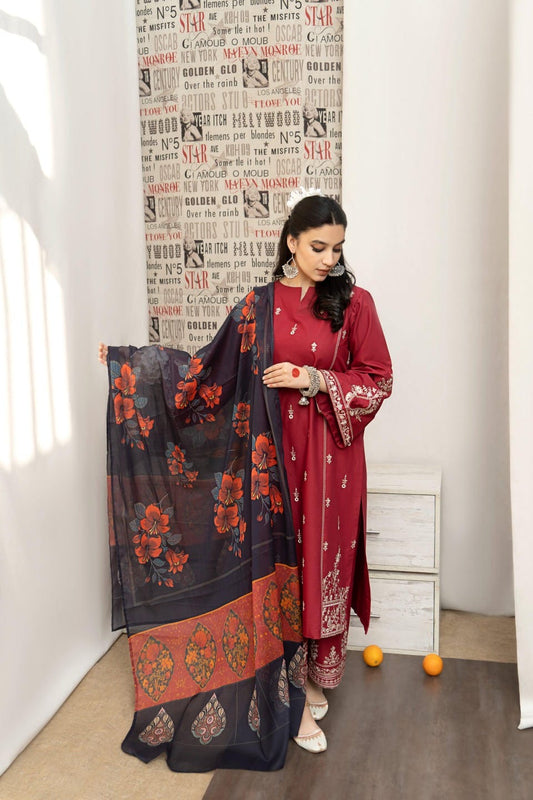 Winter Luxury collection | dhanak | 3-PC |