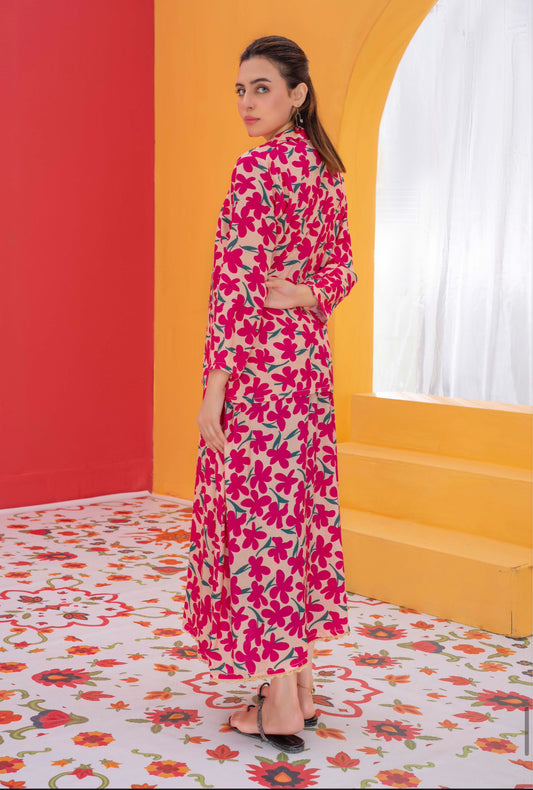 Waniya Gold | 2-PC | Linen