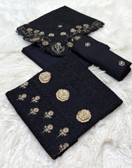 Bareeza Embroidery | Dhanak | 3-PC |