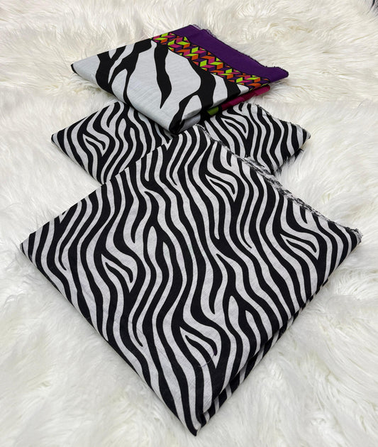 Bin Saeed Original 3pc Printed Khaddar (AT-2001)