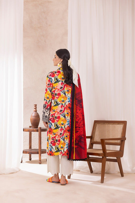 Regalia Printed Linen 3pc