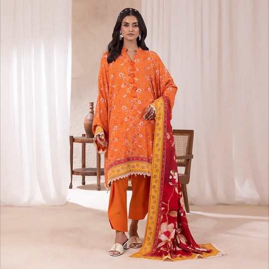 Regalia Printed Linen 3pc