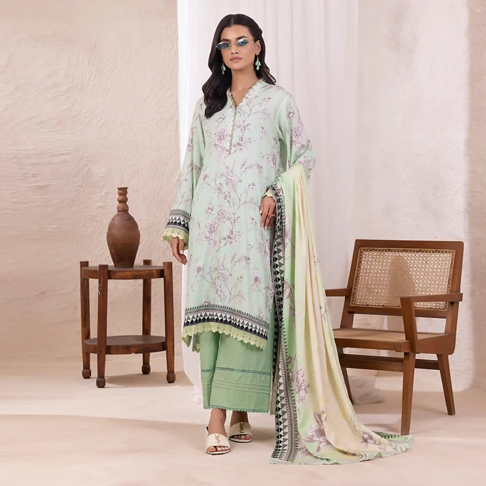 Regalia Printed Linen 3pc