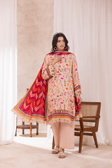 Regalia Printed Linen 3pc