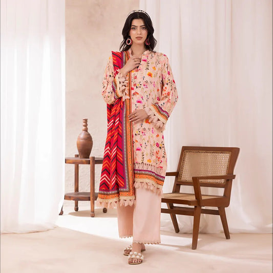 Regalia Printed Linen 3pc